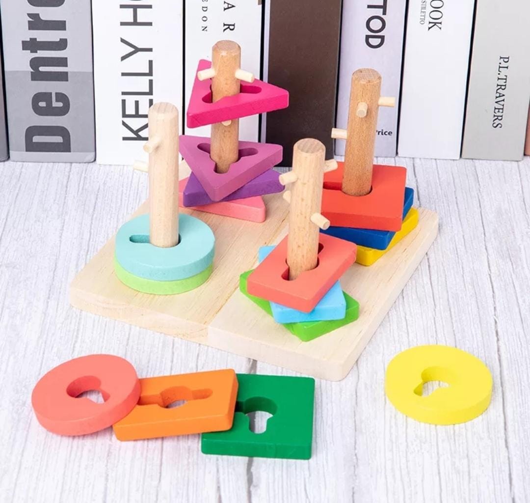 Four Sets of Pillars